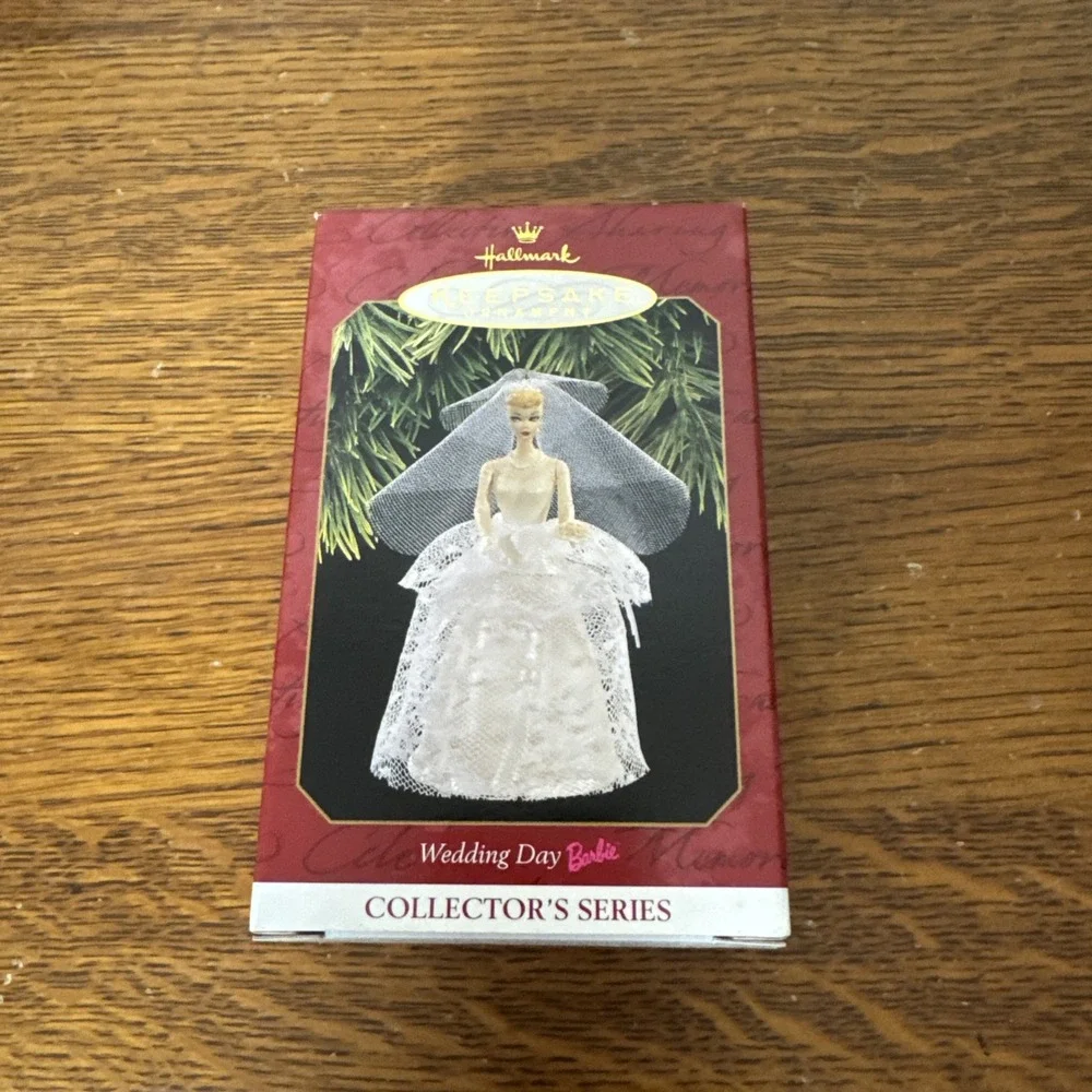 Hallmark Keepsake Barbie Wedding Day Christmas Ornament Collector's Series 1997